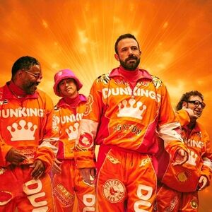 DUNKINGS DUNKIN 2 PIECE TRACK SUIT - 2X JACKET 🟠 XL PANTS 🟠 HAT - ORANGE PINK